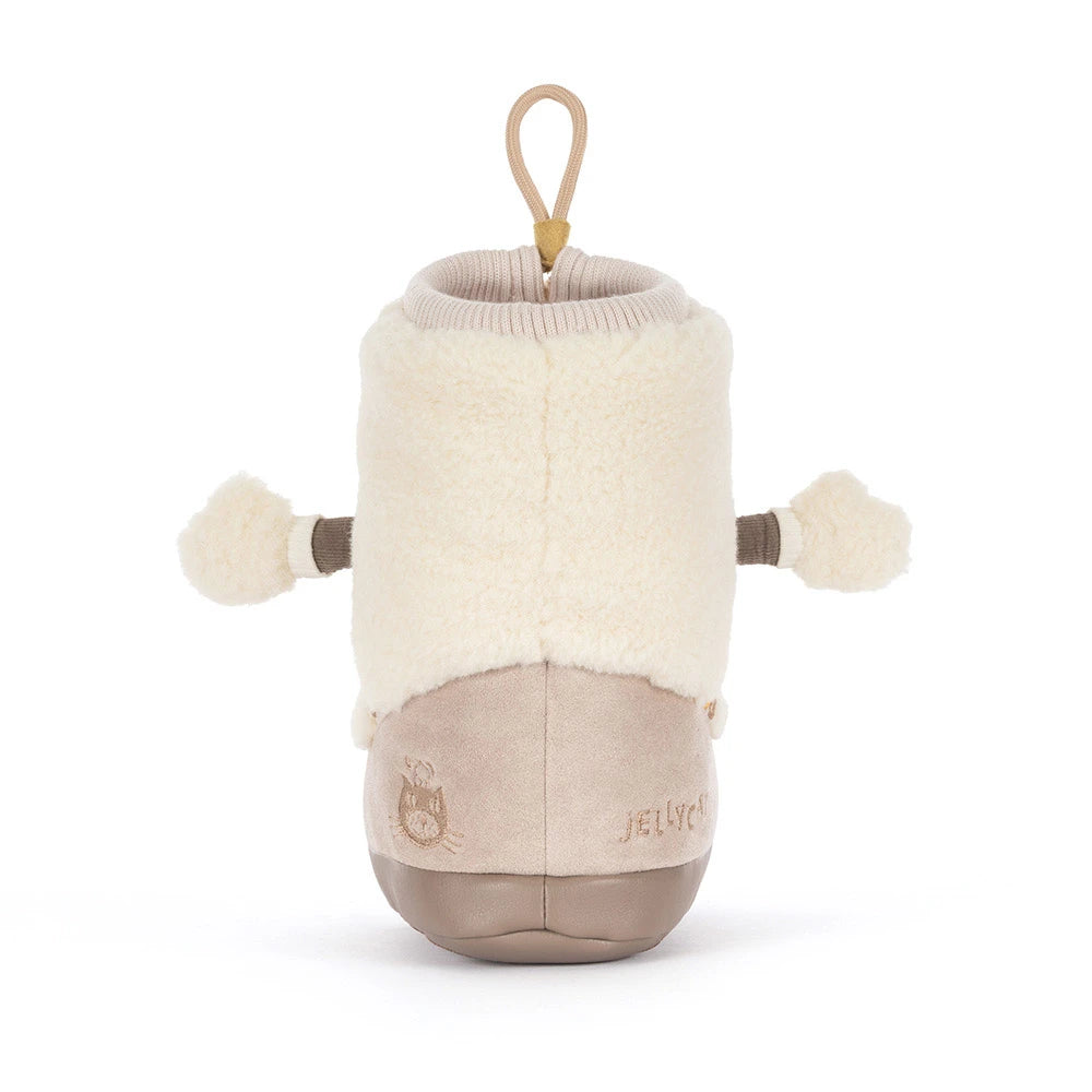 JellyCat Amuseables Perta Snow Boot collectible plush toy detail