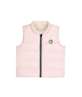Baby Reversible Vest Light Pink