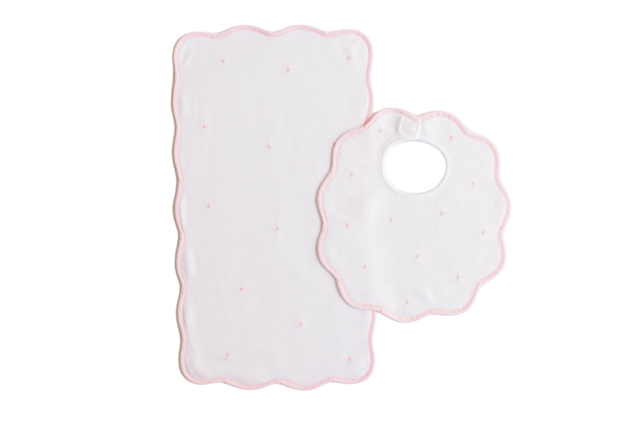 Bib & Burp – Pink Dots