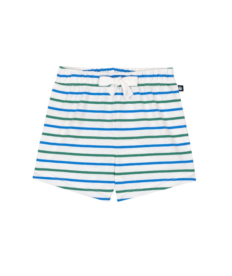 Baby Boy SS Multi Color Stripes Shorts