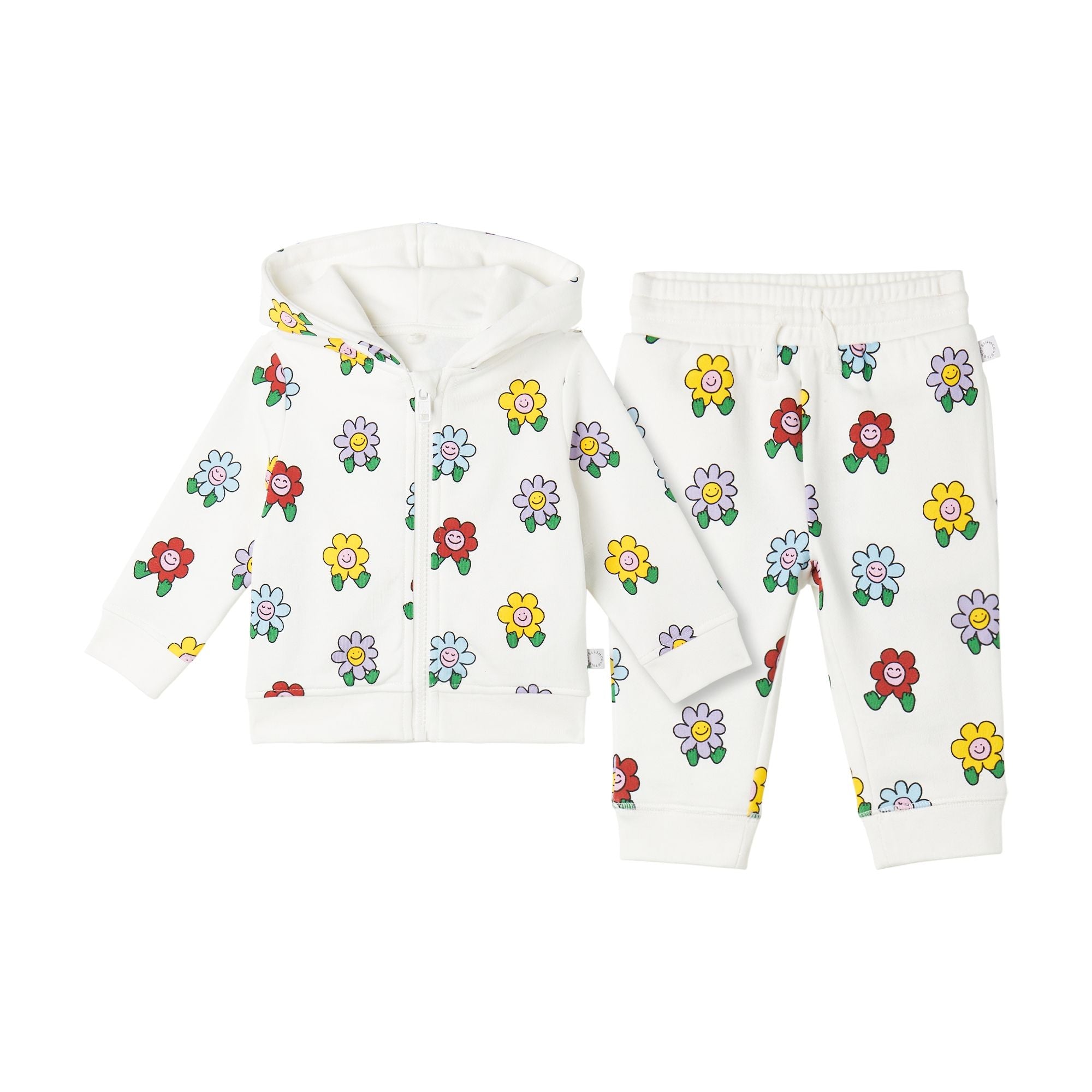 Baby Girl Flowers Tracksuit