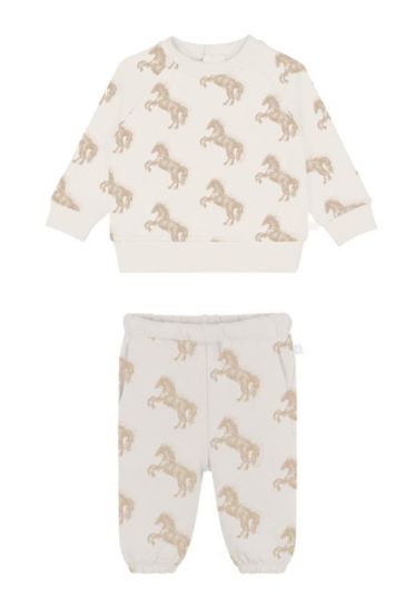 Baby Girl Horse Print Tracksuit F26