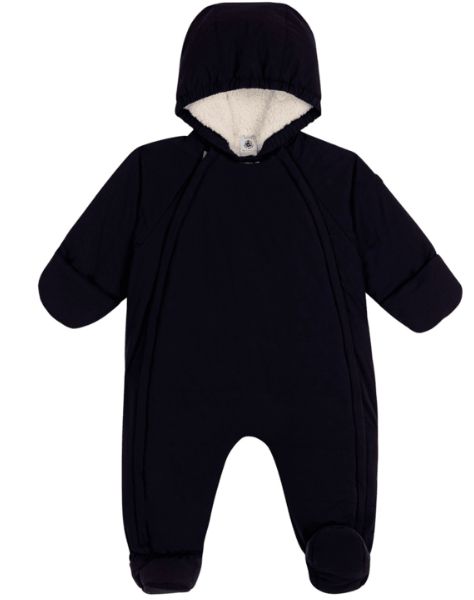 Baby Boy Hooded Snowsuit Navy F26