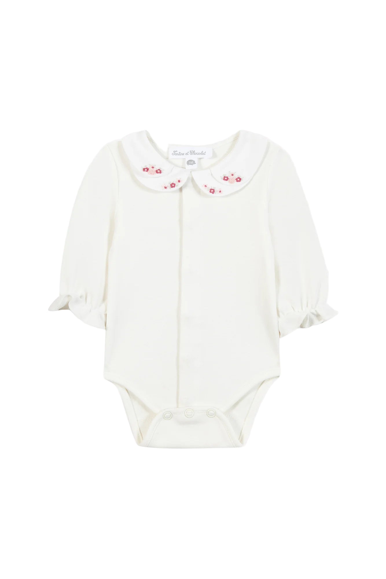 Body Ecru double Collar petal