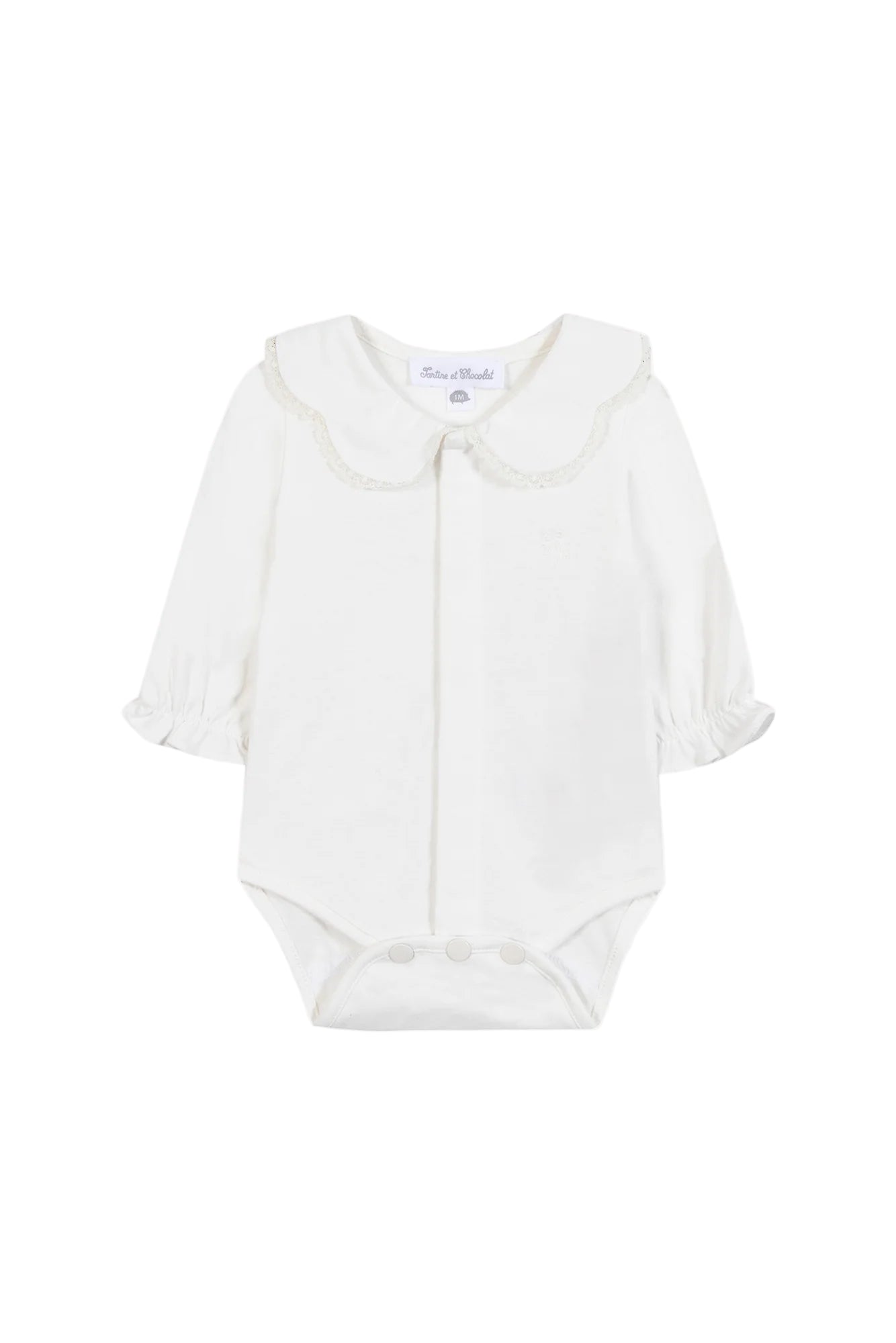 Body Ecru Ruffled collar