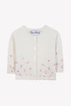 Cardigan Ecru Embrodery praline