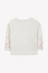 Cardigan Ecru Embrodery praline