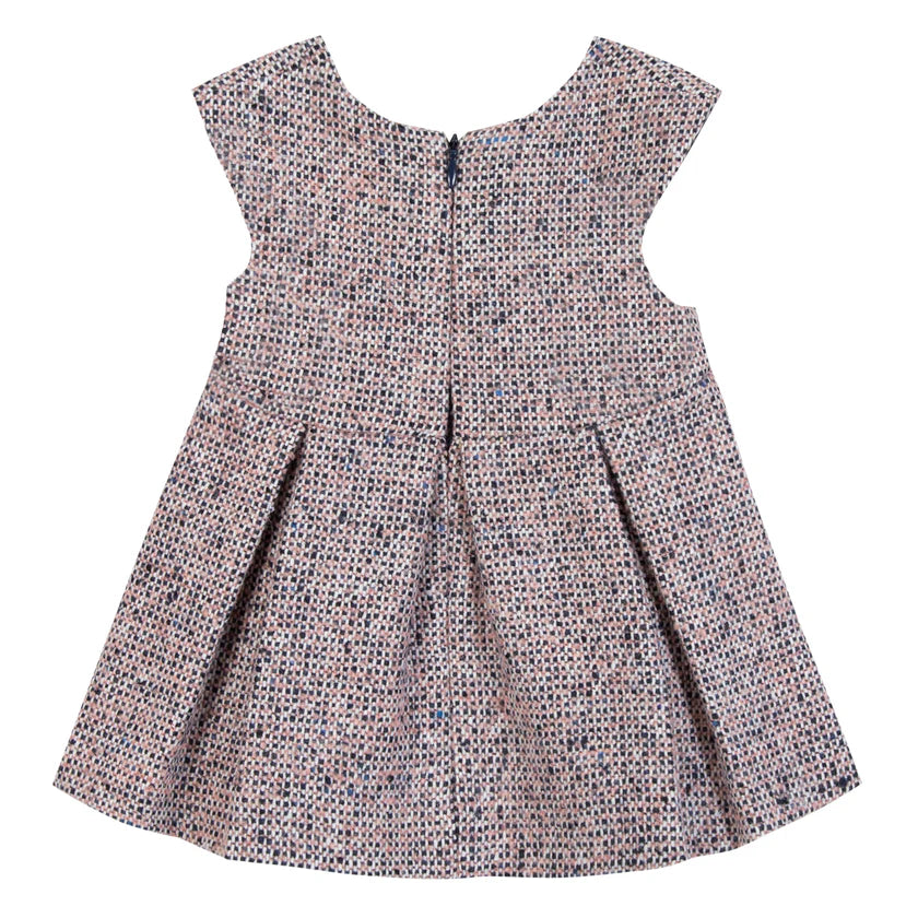 Dress Eglantine in tweed