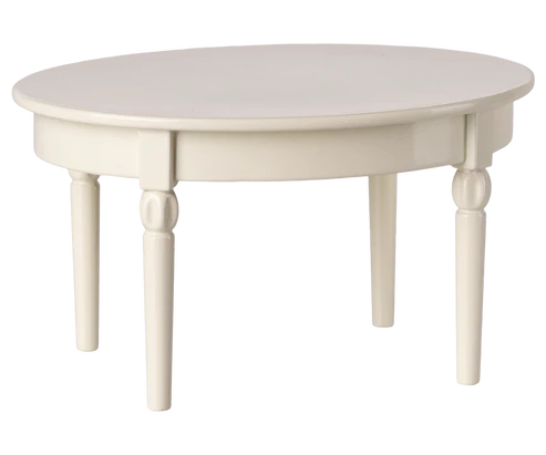 Vintage dining table, Mouse - Off white