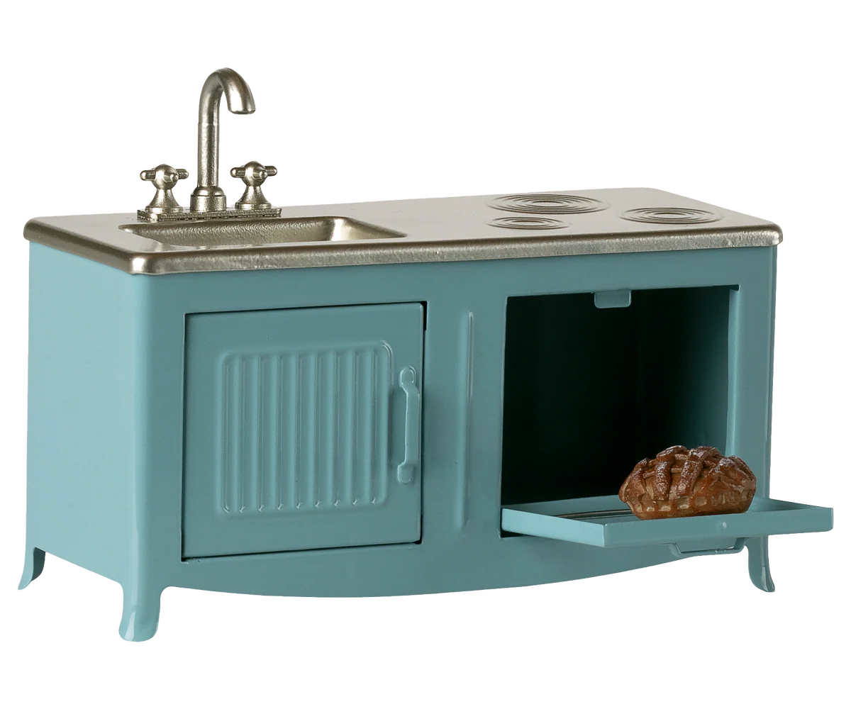 Kitchen, Mouse- Blue