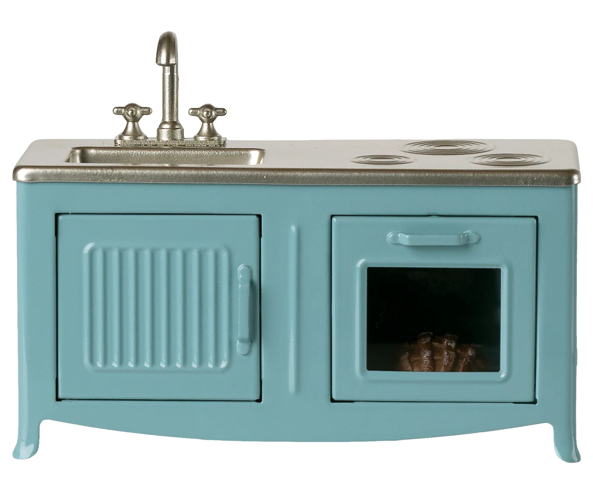 Kitchen, Mouse- Blue