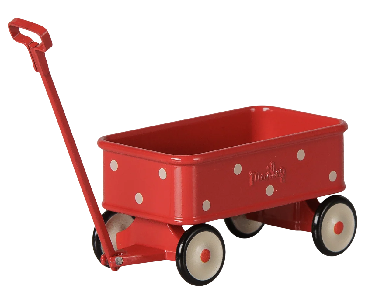 Wagon Mouse - Red