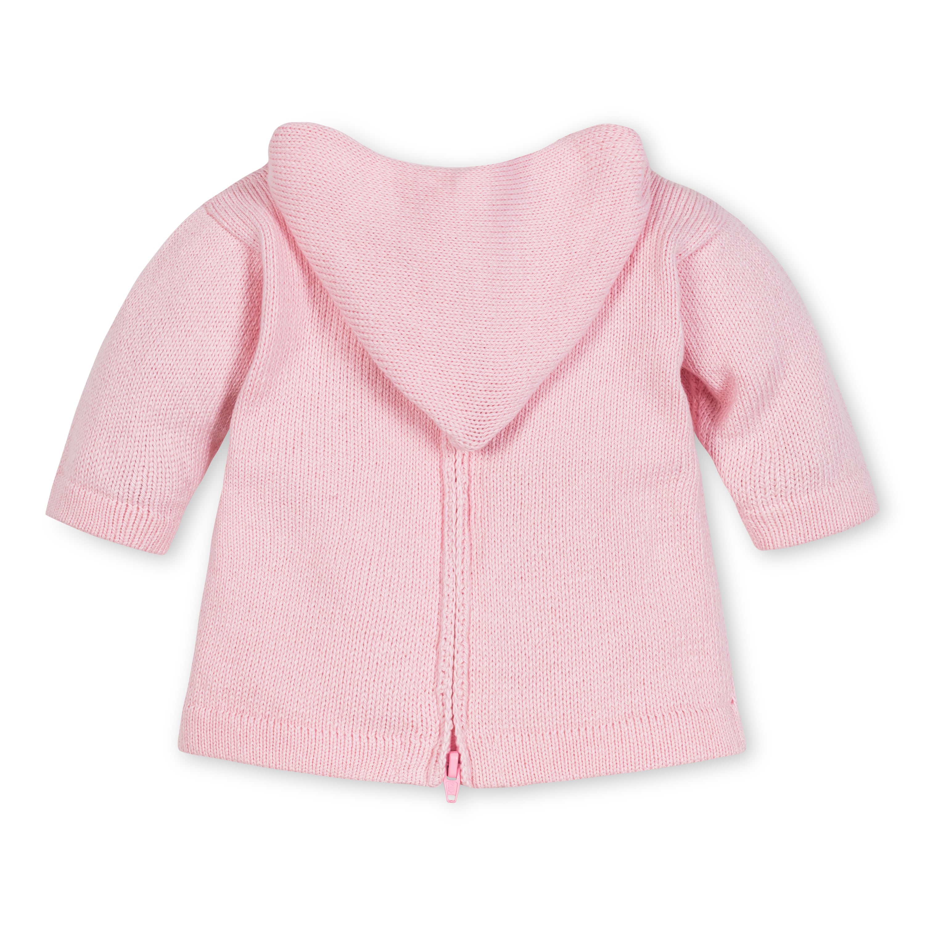 Cape Cod Sweater Zip Up The Back - Pink