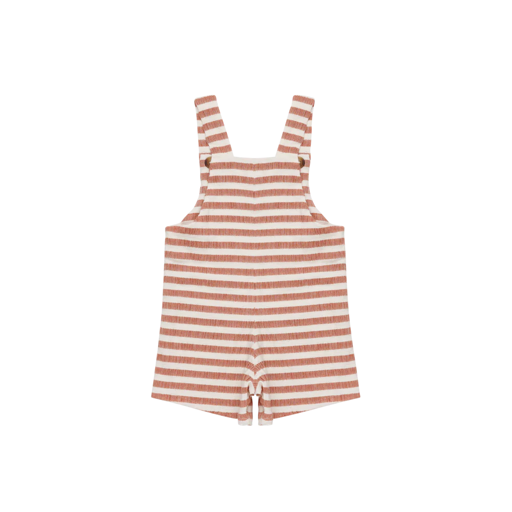 Dann Overalls Rust White Striped