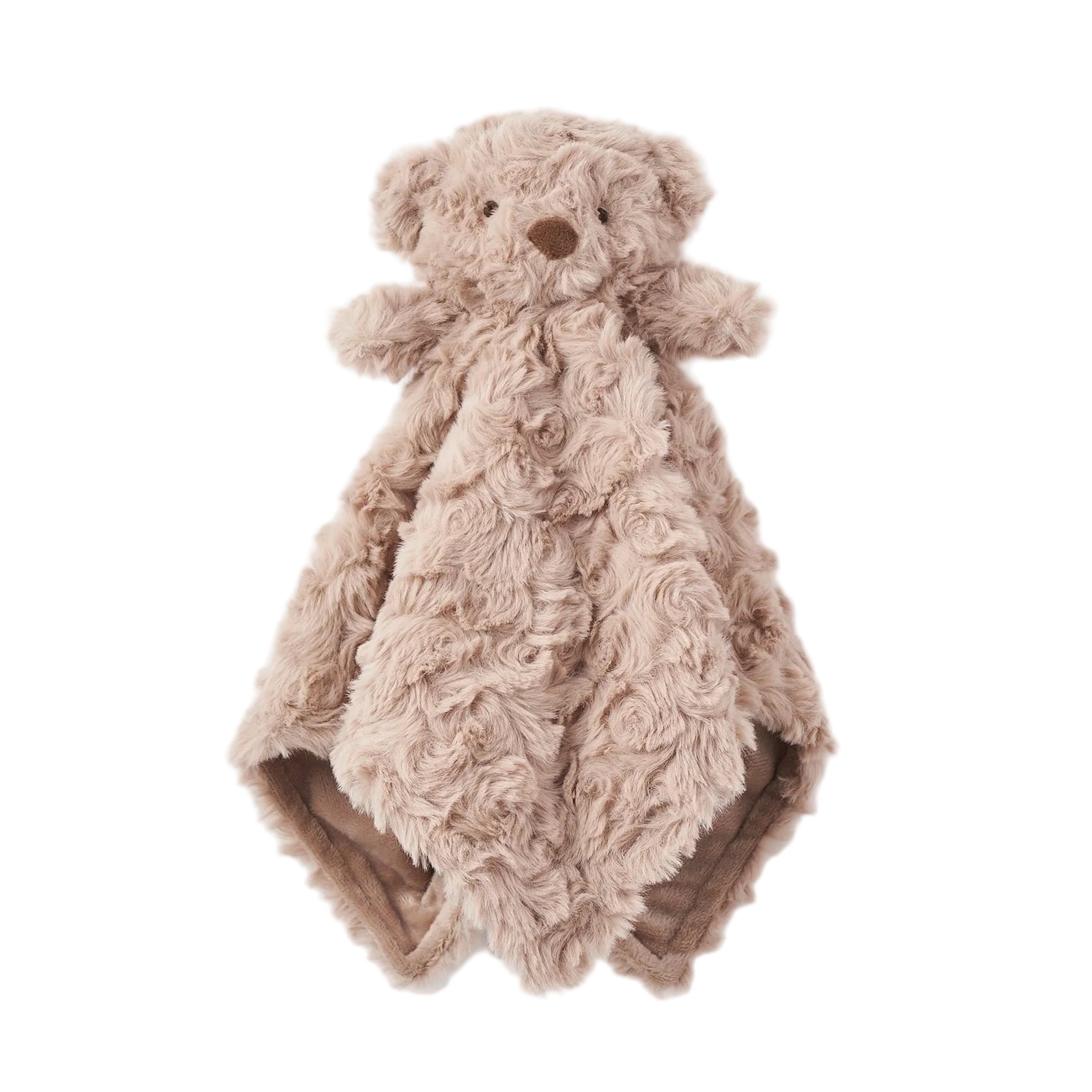 Plush Bear Baby Security Blanket