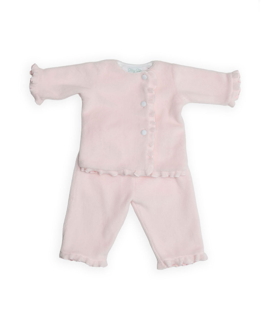 Fleece Two Piece Set Pink
