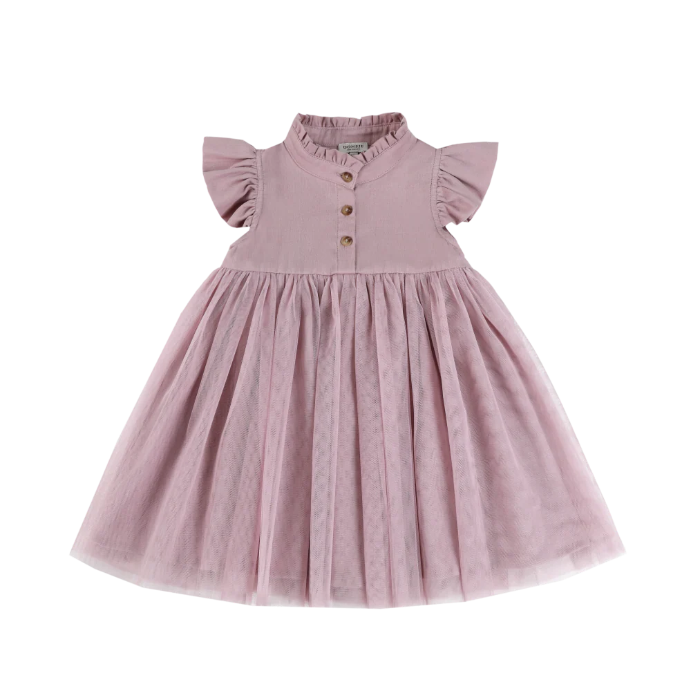 Fleurance Dress Purple Violet S26