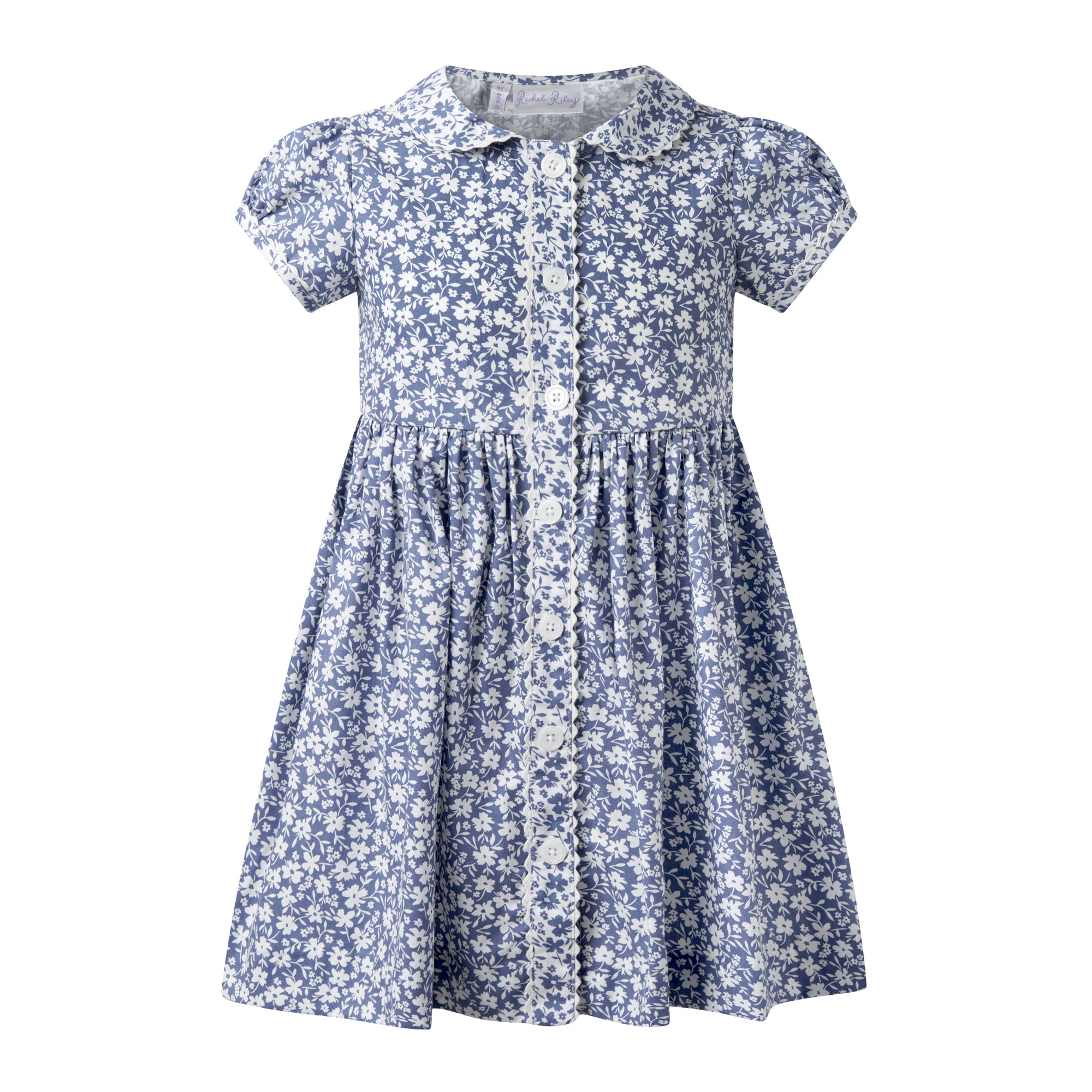 Floral Button Front Dress