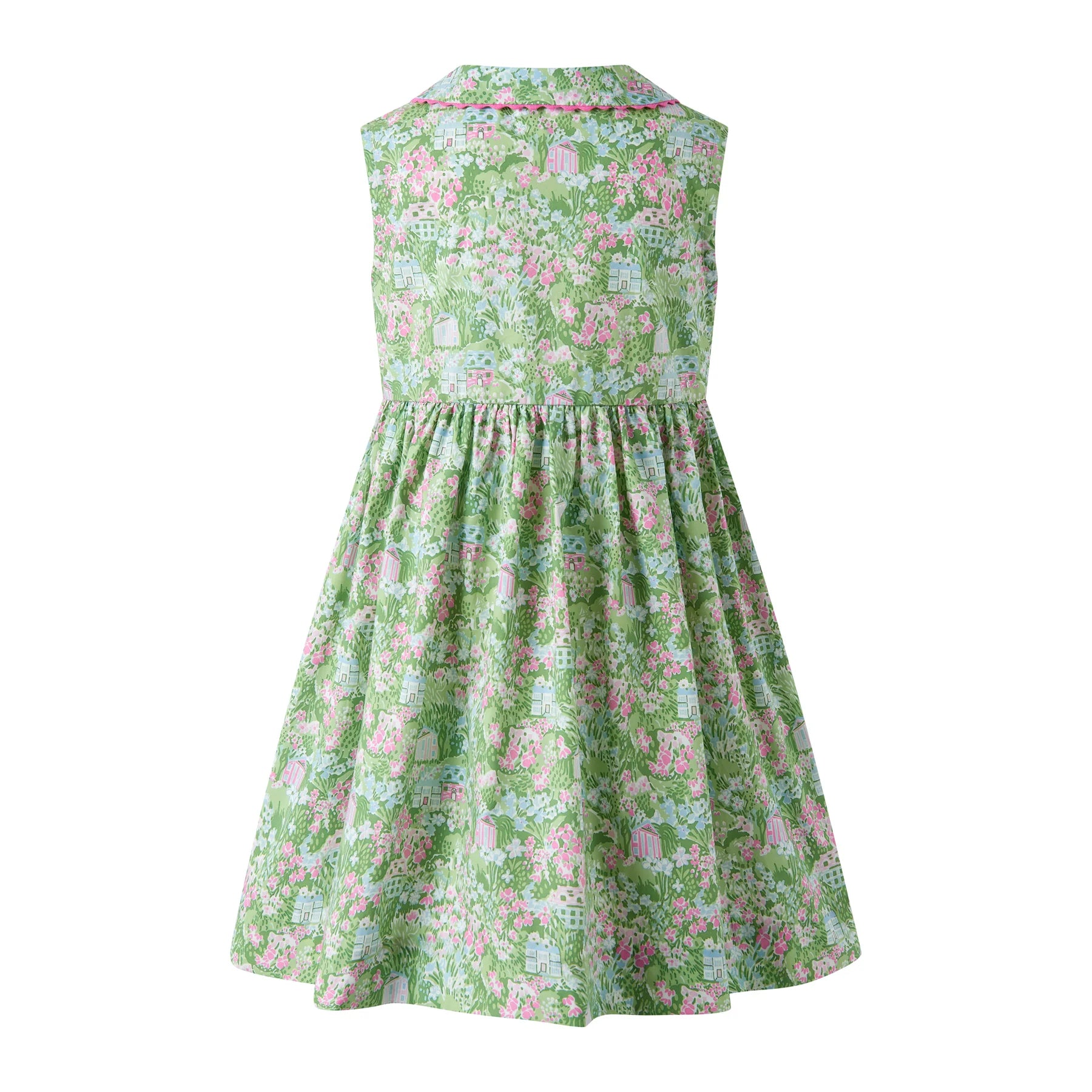 Garden Button Front Dress