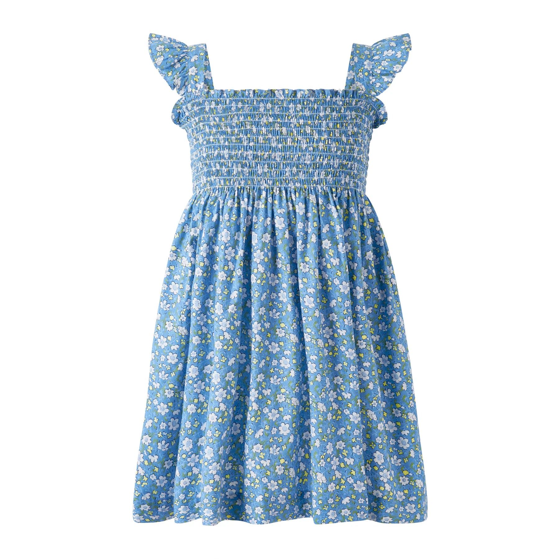 Ditsy Daisy Ruched Dress