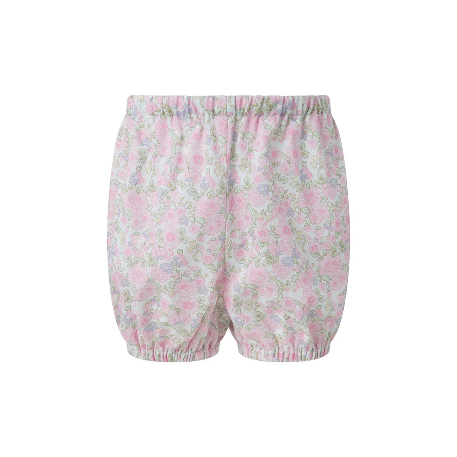 Ditsy Bloom Smocked Button Front Dress and Bloomers