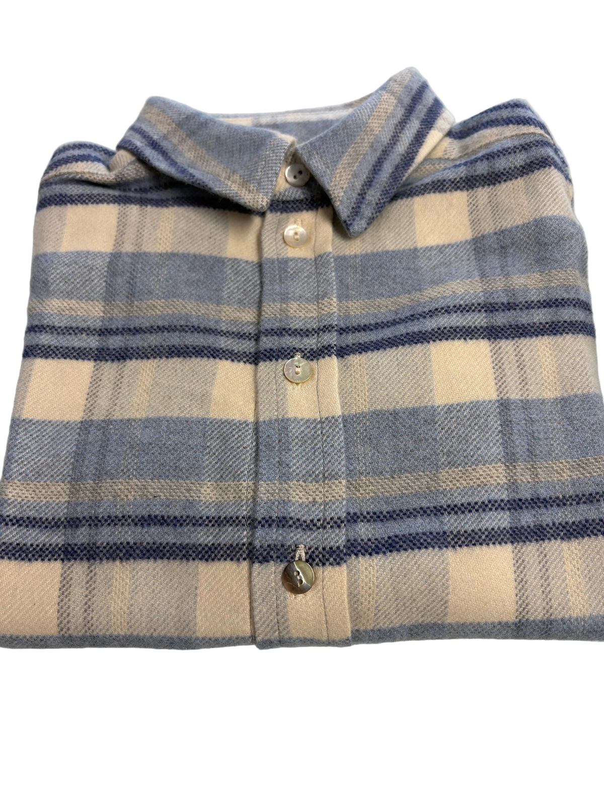 Antelao LS Flannel Shirt Blue/Grey F26