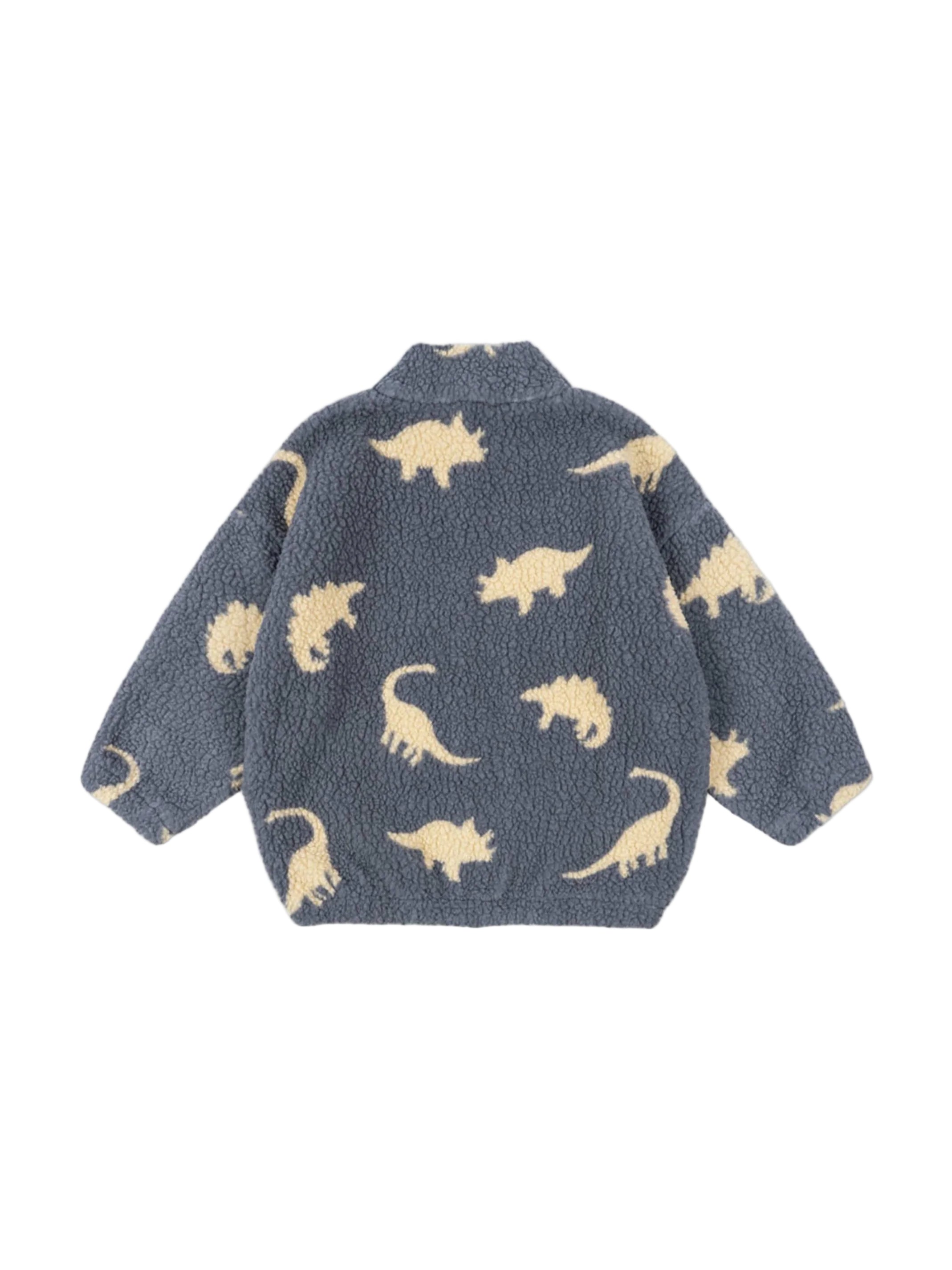 Jody Teddy Jacket-Dino Mist