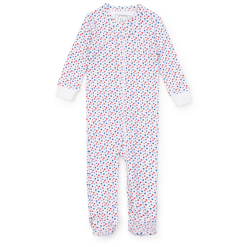 Parker Zipper Pajama Star Spangled
