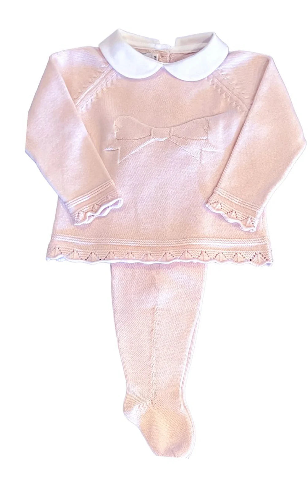 Bow Footed Set Pink