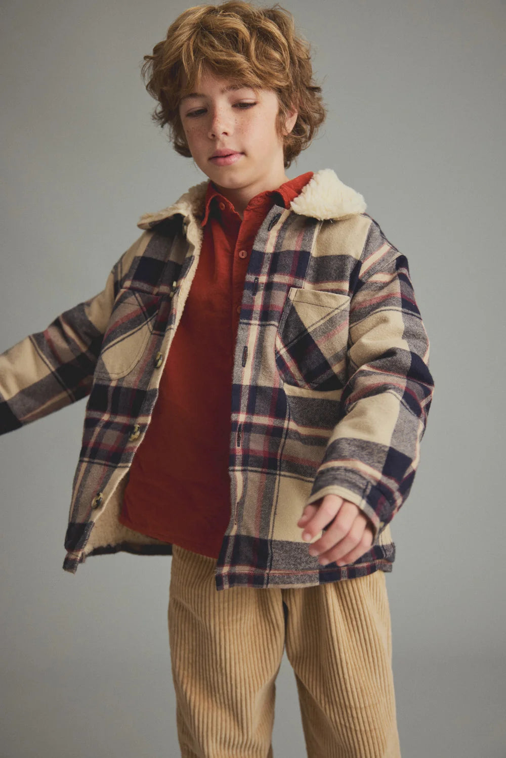 JACKET OSLO WARM PLAID FLANNEL JACKET