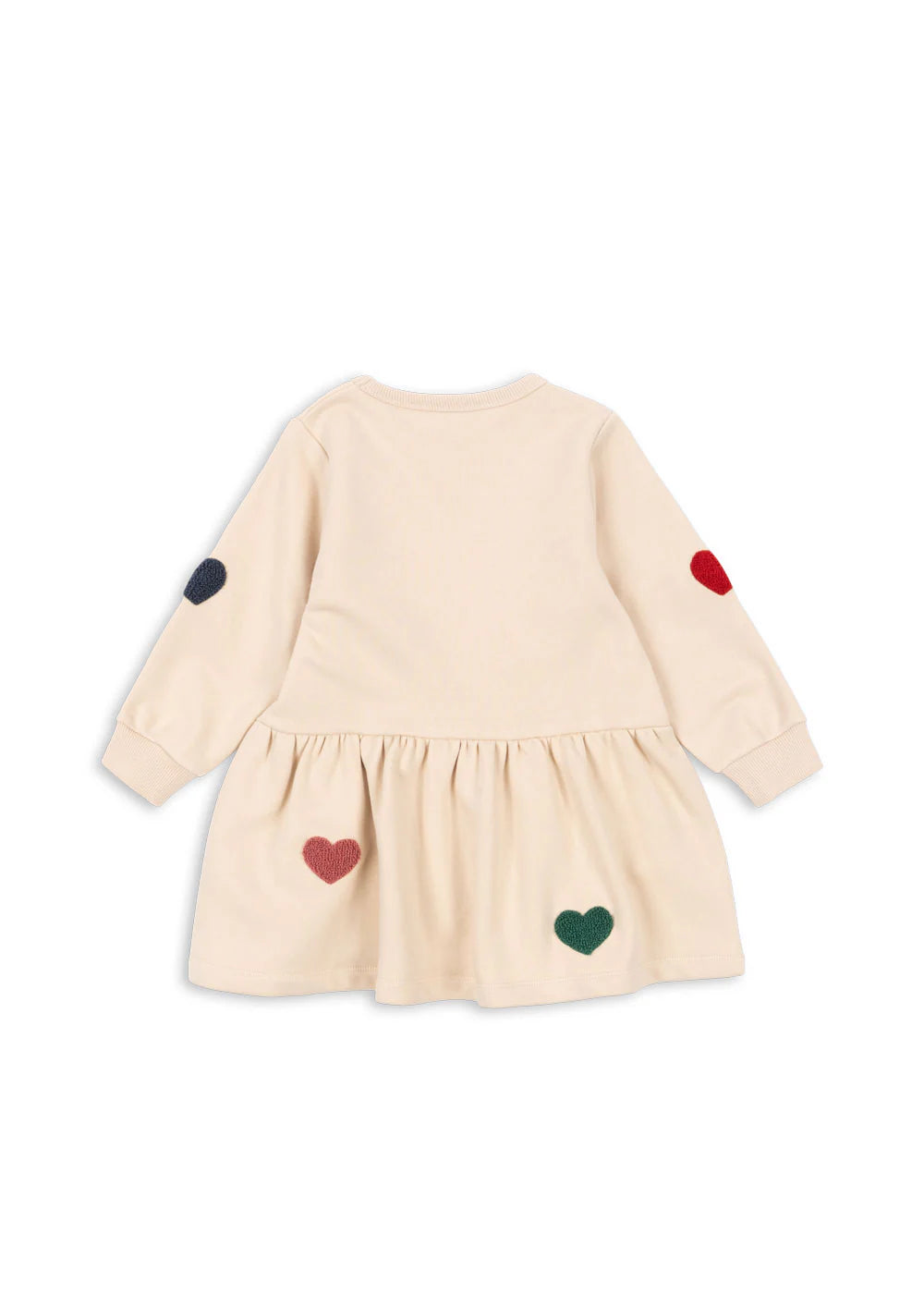 Lou Terry Sweat Dress Multi Heart