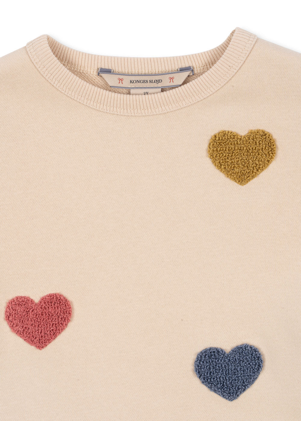 Lou Terry Sweat Dress Multi Heart