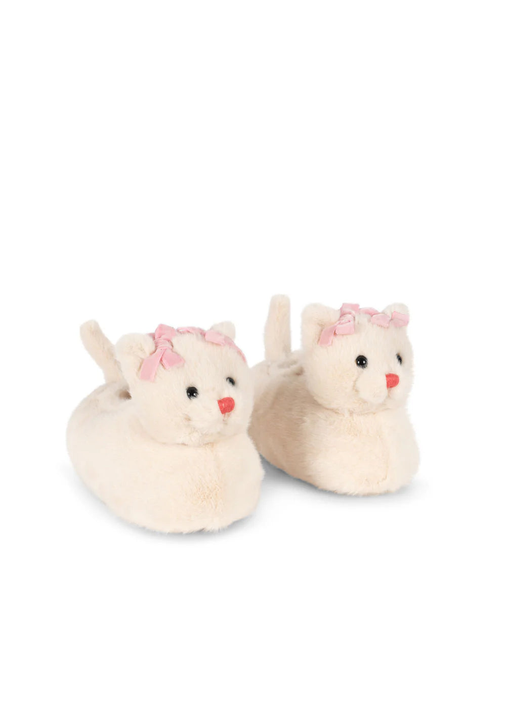 Konges Slojd Fluffy Kitty Footies for Kids - Soft, Cuddly, and Comfy Warmth, featuring a cute kitty design to keep little feet snug and stylish.