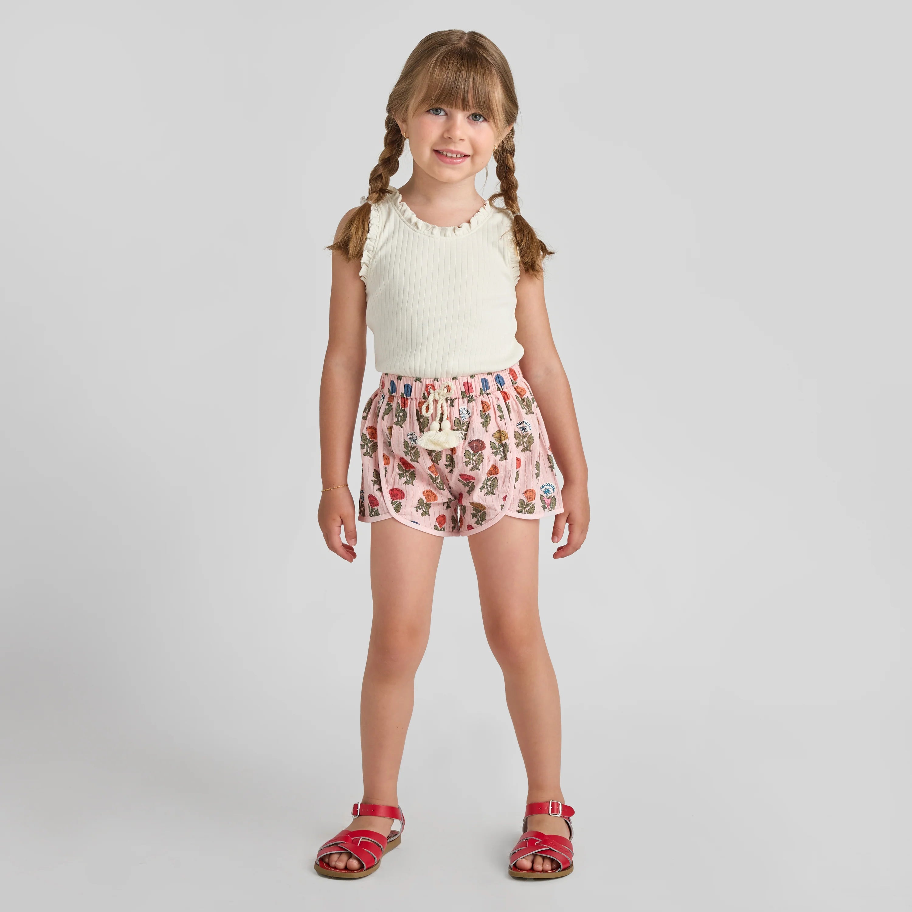 Girls Millie Short Multi Flower Drop