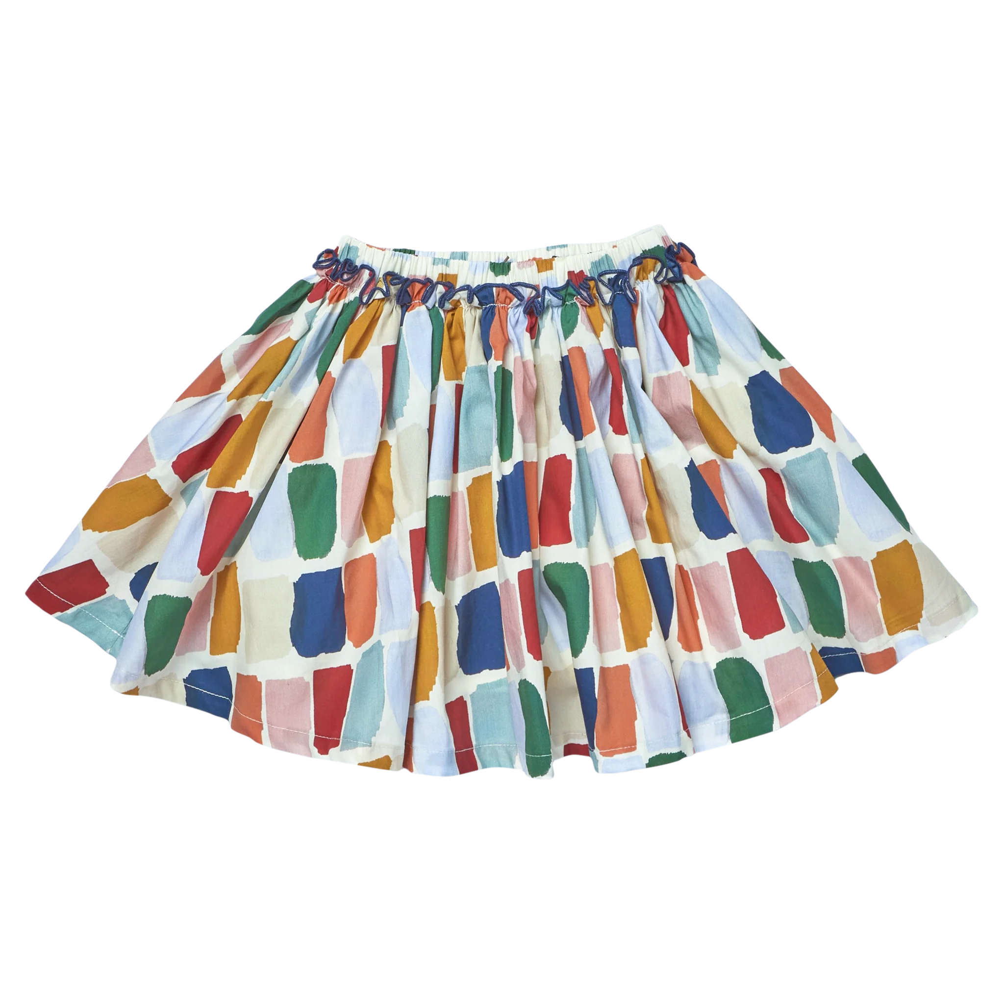 Girls Gianna Skirt- Fall Paint Swatches F26