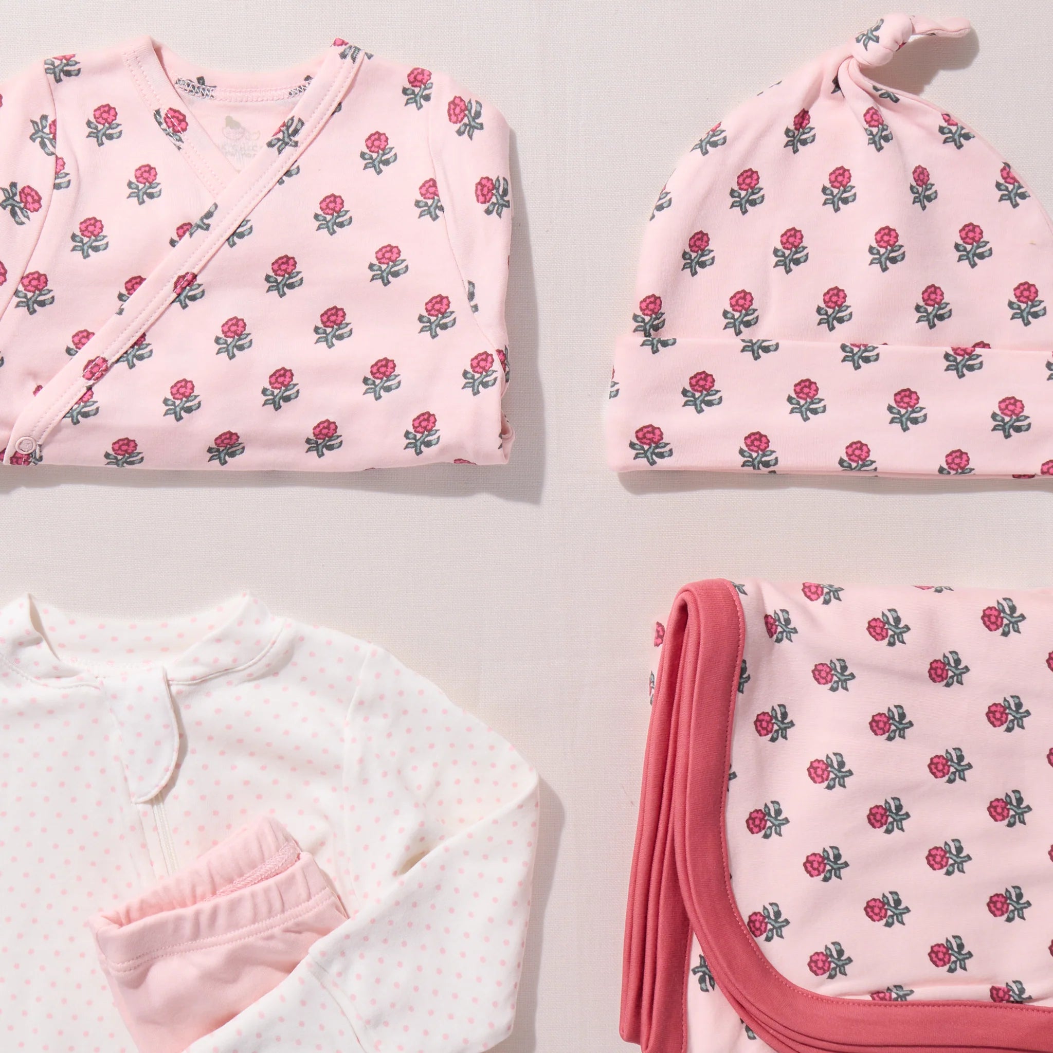 Nesting Box Take Home Baby Set- Little flowers