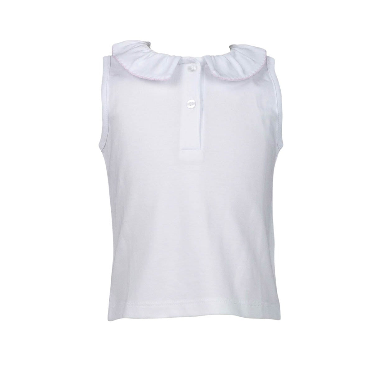 Sleeveless Shirt with Pink