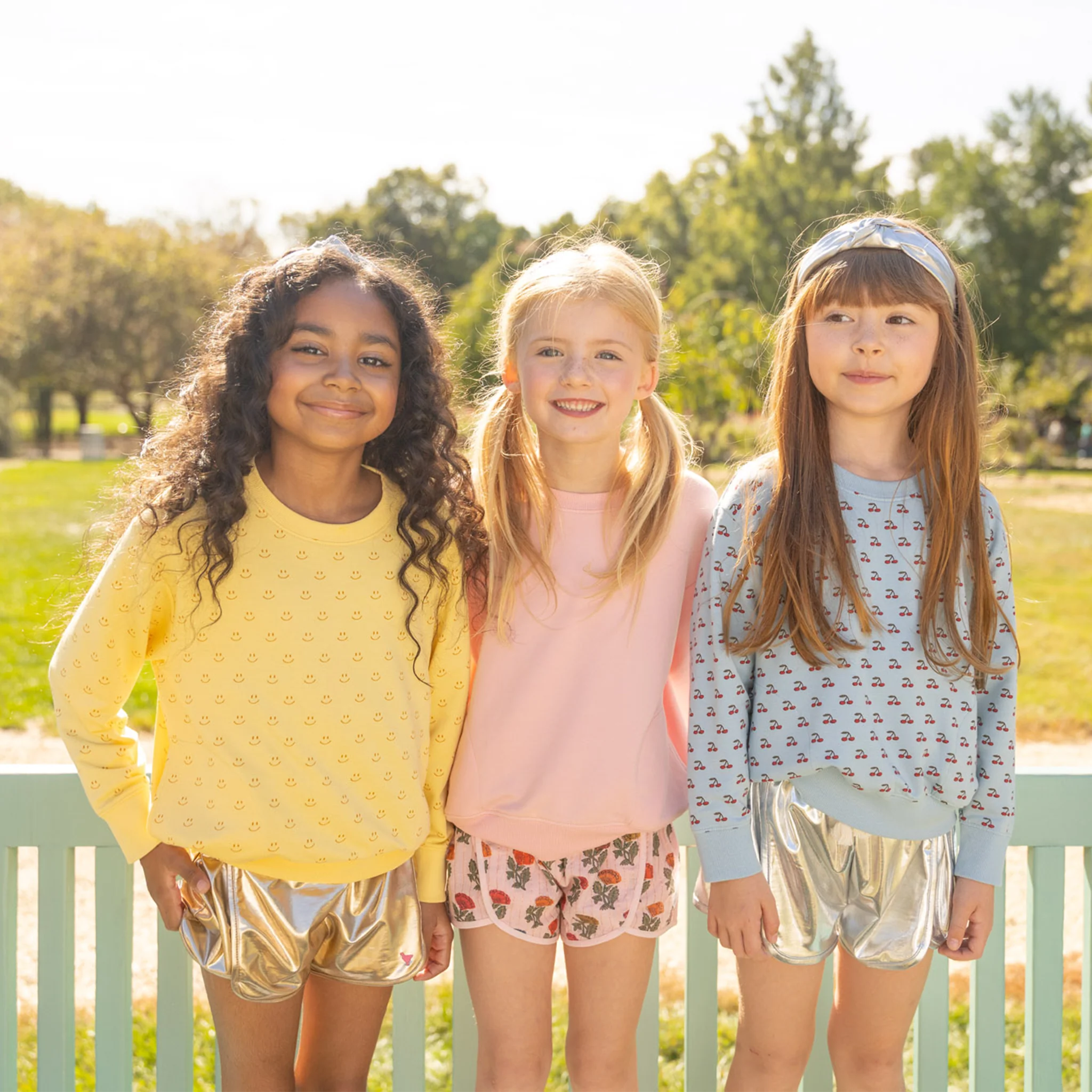 Girls Millie Short Multi Flower Drop