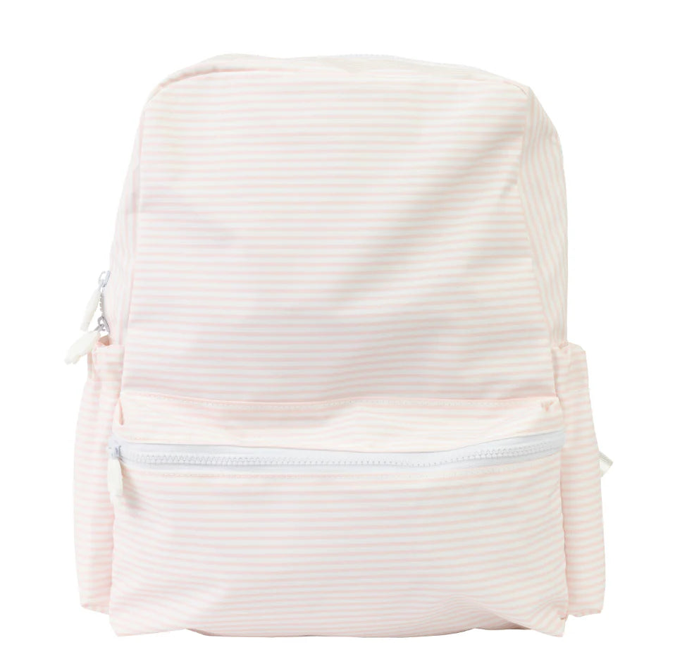 Small Pink Stripes Backpack