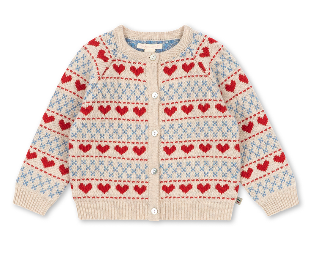 Belou Cardigan- Heart