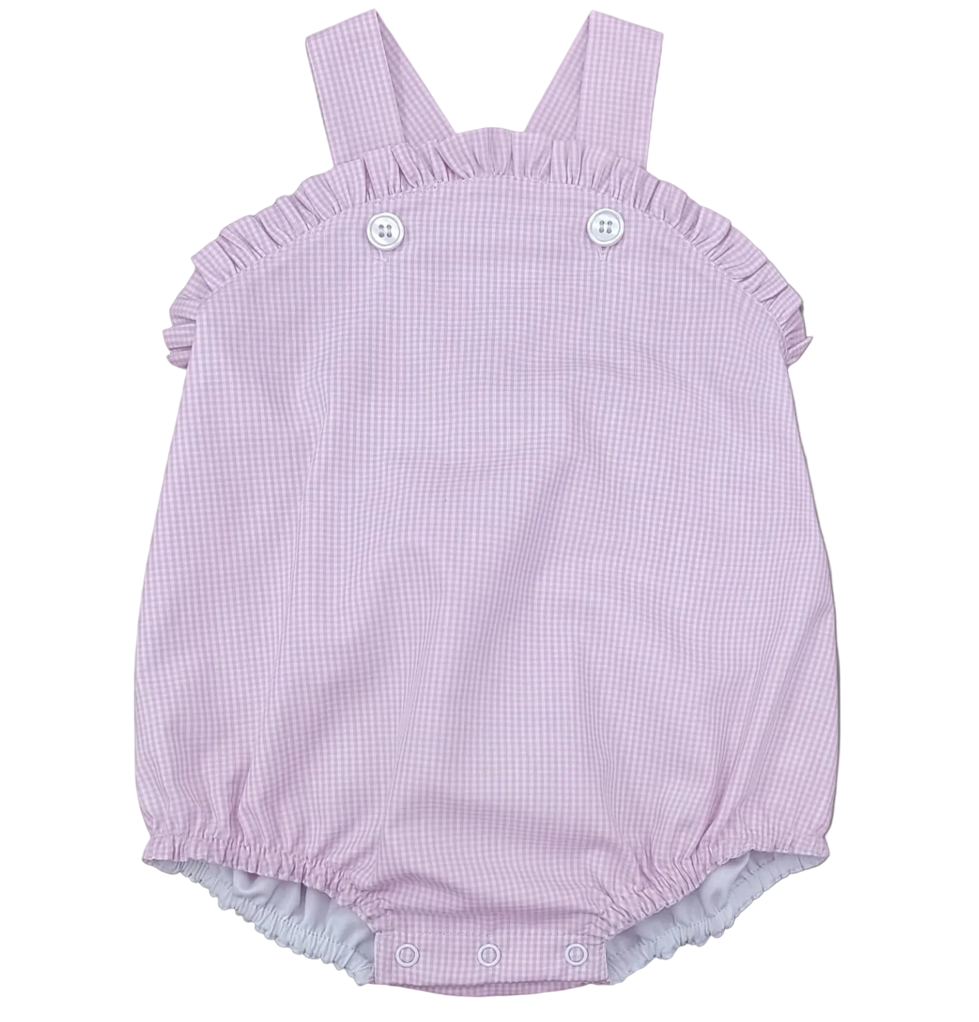 CROSS BACK RUFFLE BUBBLE