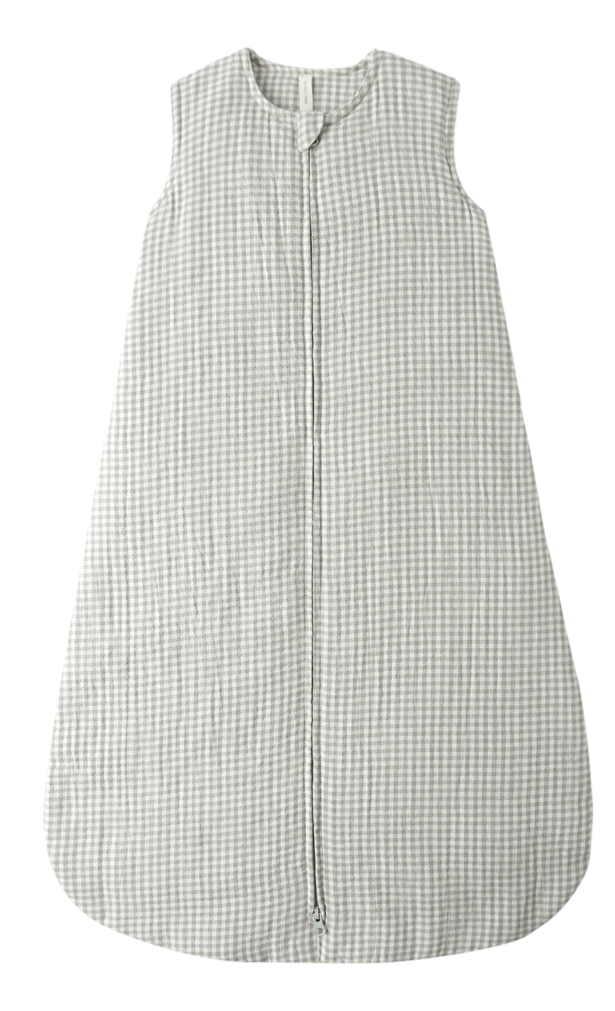 Sleep Bag Sage Gingham