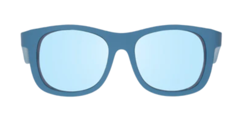 Midnight Blue Navigator Polarized Light Blue Mirrored Lenses