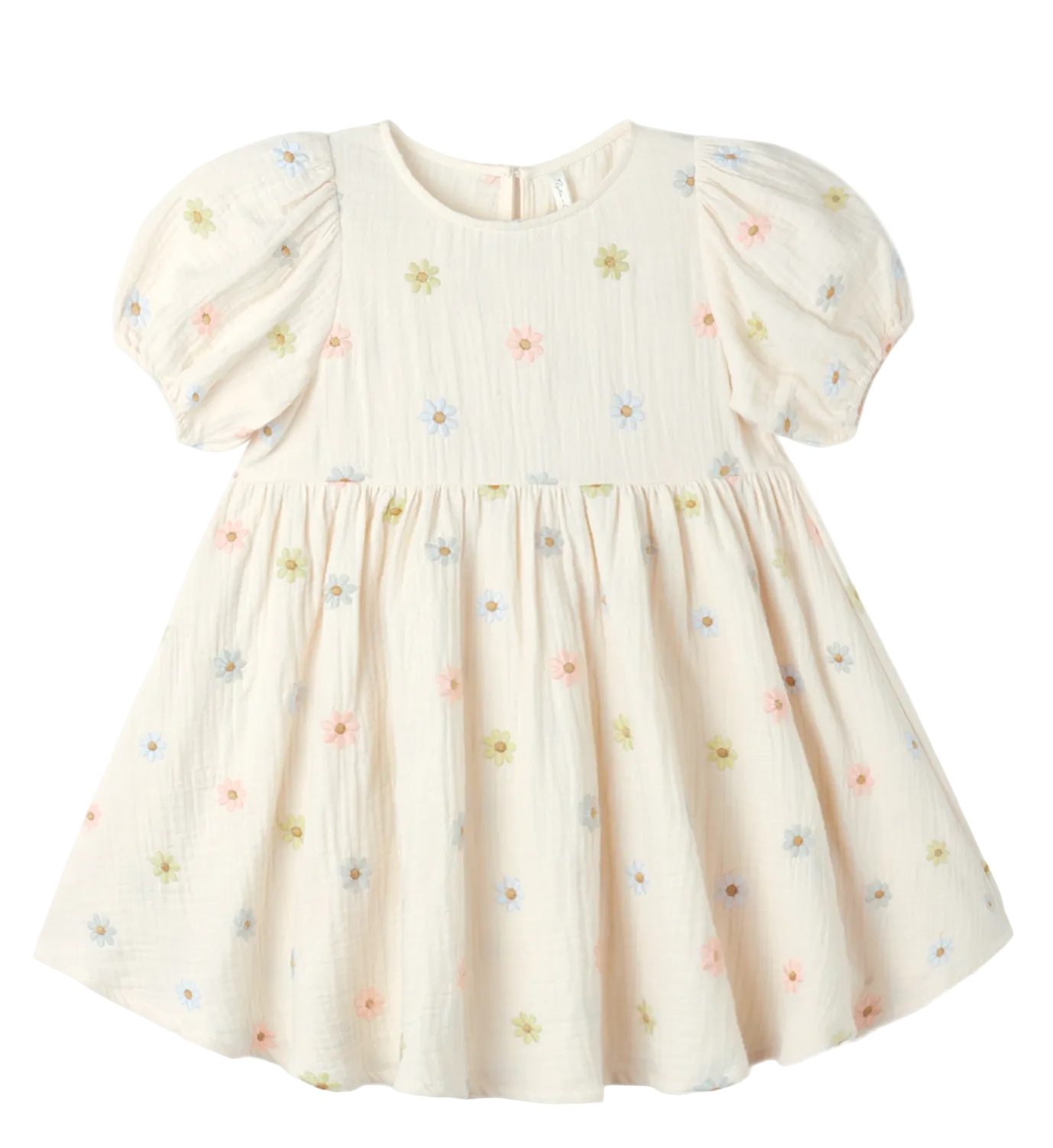 Marley Dress Embroidered Daises