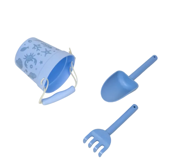 Beach Bucket & Accessories (3 pcs) - Under the Sea