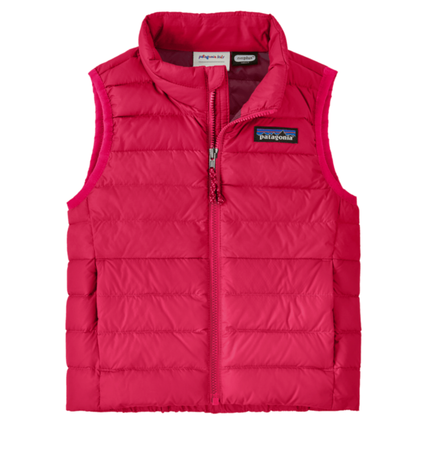 Baby Down Sweater Vest - Punchy Pink F26