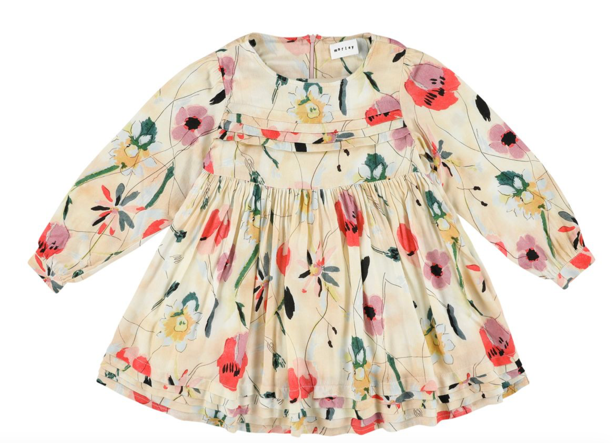 Zakia LS Dress Floral Multi F26