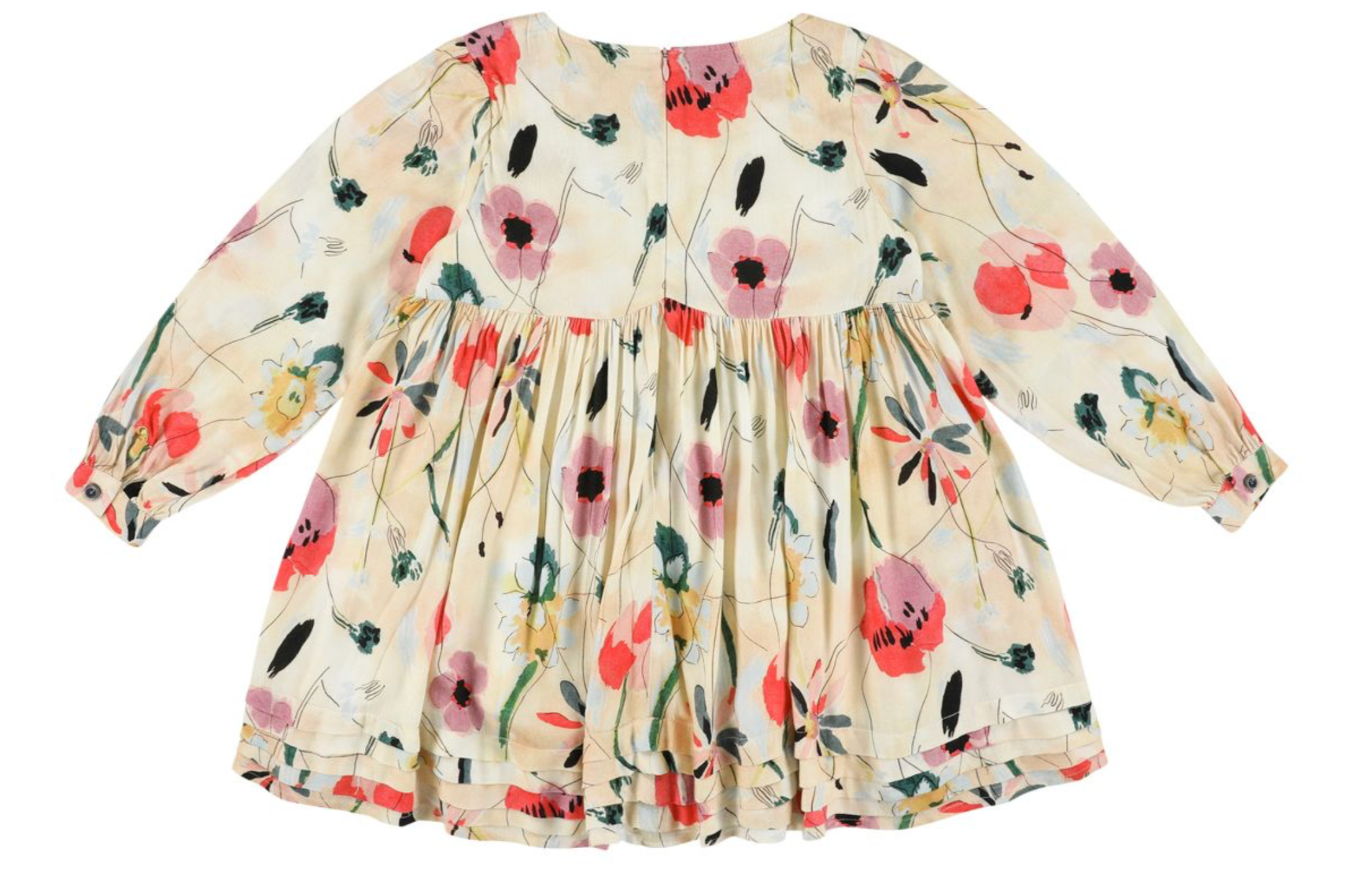 Zakia LS Dress Floral Multi F26