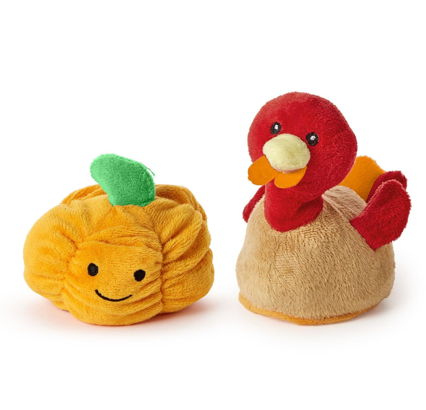 Reversible Turkey Pumpkin Plush Toy
