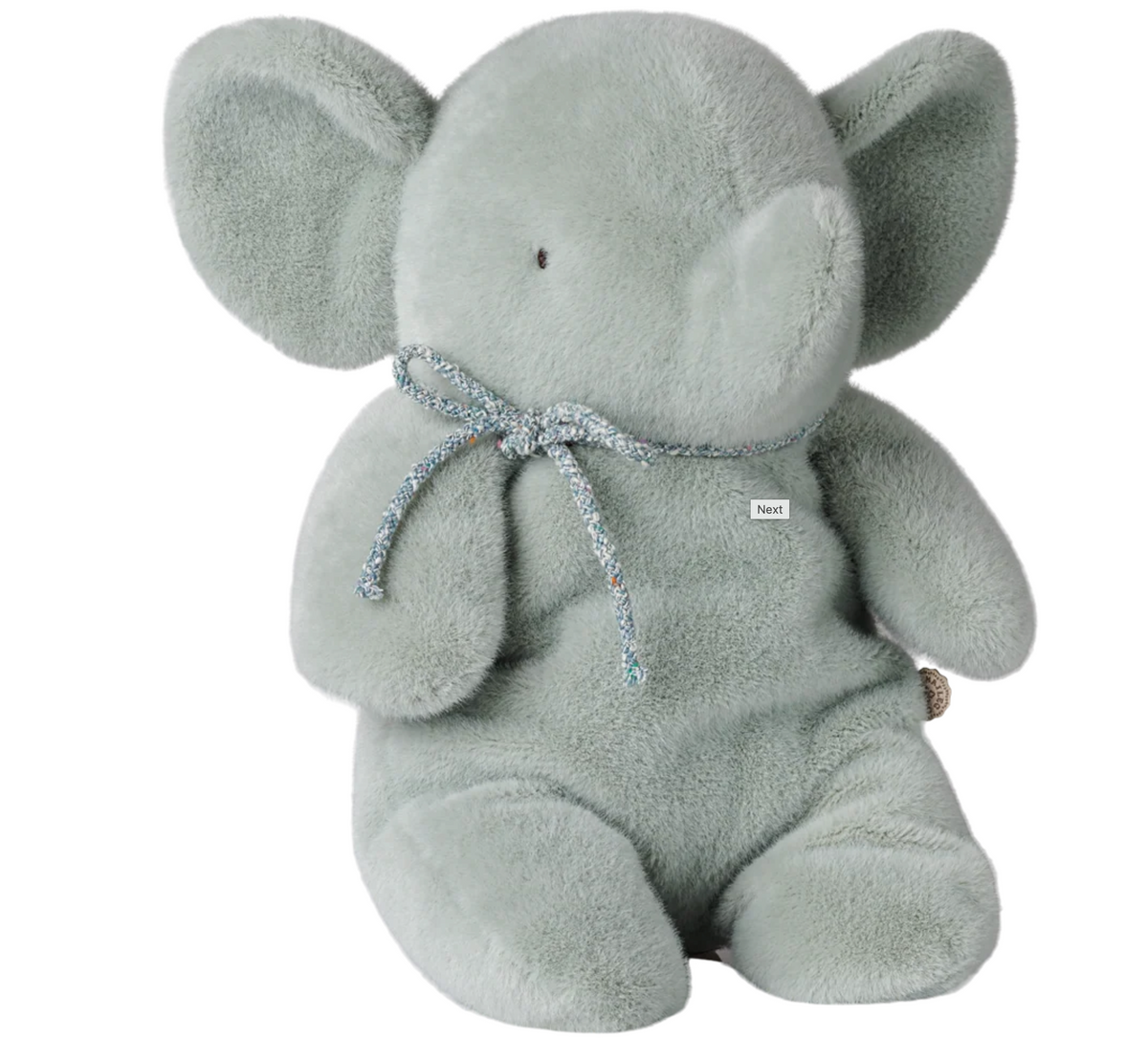 Elephant plush, Medium - Soft mint
